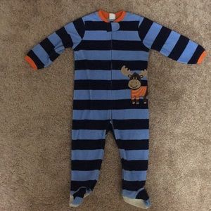 Boys 18m moose pajamas